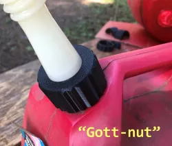 Rubbermaid (Gott) and Blitz Replacement Gas Can Nut Screw Cap