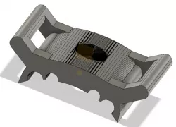 Scott Genius bike cable clip with strap support