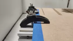 Small cnc router table clamp