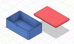Snap-fit Parametric Enclosure Fusion360