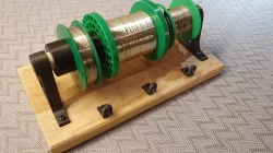 Solder spool holder