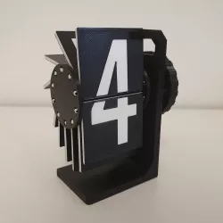 Split-flap counter - Fully printable