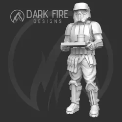 star wars legion Shoretrooper wit Tray