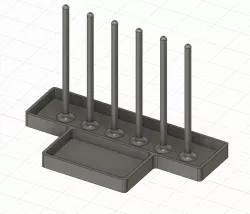Test Tube Drying Rack for Aquariums