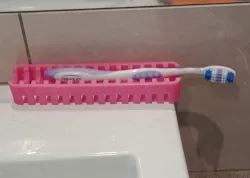Toothbrush Holder and Drain