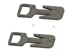 Trilobite style line cutter - scuba, climbing, survival, etc