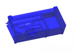 TS-80 Soldering Iron Battery Case for the Stanley 014725R organizer Lager Version with USB Cable Storage (REMIX 2) 