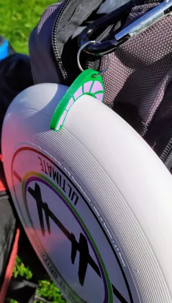Ultimate Frisbee Disc clip (Go Throw 2022 by La Bamba ed.)