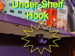 Under-Shelf Hook