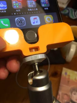 Universal mobile phone/pad tripod connector II