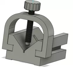 V-Block with clamp