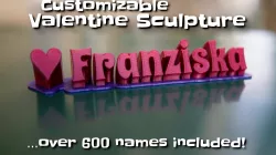 Valentine sculpture