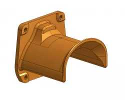 VR headset VESA 100 mount