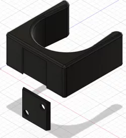 Wall mounted bike holder - multiple sizes available
