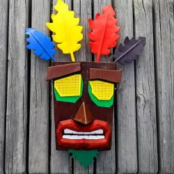 Wearable Aku Aku Mask