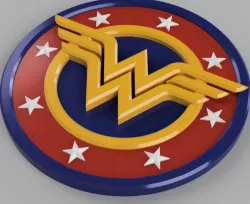 Wonder Woman Logo/Shield