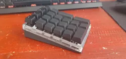 YMDK 21 button angled backplate