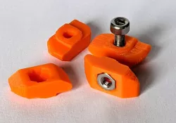 3030 M3 T-Nut Drop In, Less Height and Solid Sides (Remix) MK3 MINI