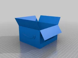 3D Amazon Shipping Box