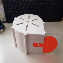 3in Round Sticker / Label  Holder - Roll of 1,000 Stickers