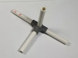 4-Way Tee & 5-Way Tee, 1/2 Inch PVC Pipe Fitting Series #HalfInchPVCFittings UPDATE 2015-07-03