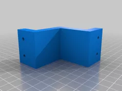 40mm square tube corner bracket