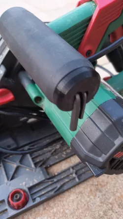 Allen wrench holder for Parkside plunge saw