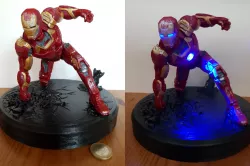 Alternative Base for Iron man MK42 Landing Position