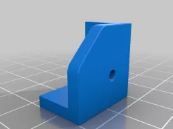 Anet a8 corner glass holder