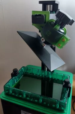 Angled Plate Holder for Elegoo Mars