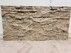 Aquarium Background - Textured Limestone wall - 2x1 foot