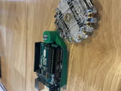 Arduino frame attachment