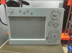 Baby picture frame