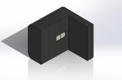 Back panel magnet clip for Voron Switchwire