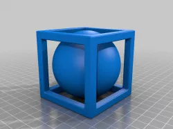 Ball in cube