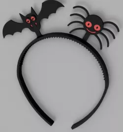Bat and spider headband