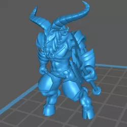 Beastman - Goat-Man - Warrior of Chaos