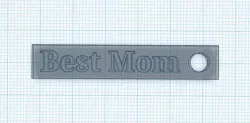best-mom keychain