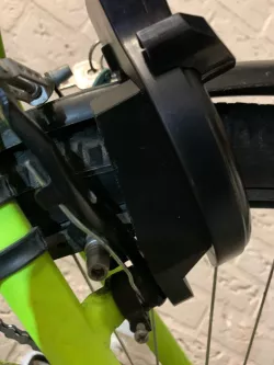 Bike lock bracket