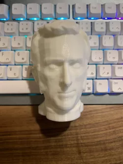 Cave Johnson Head From Aperture Desk Job/Portal
