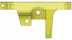 Center Hex Nut and M3x12mm; Threaded Spacer