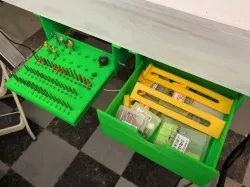 CNC Tool Mill Holder and Clamp Drawer