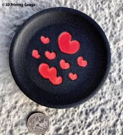 Coaster - hearts (version2)