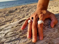 Crab Rings - finger hugging cuties