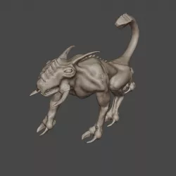 Creature Dog Miniature