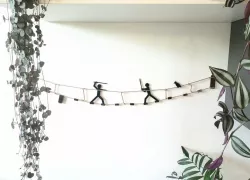 Crouching tiger / hidden dragon wall garland