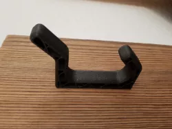 Customizable clothes hook [mounted-from-the-back-edition]