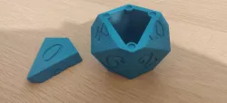 d10 die dice box
