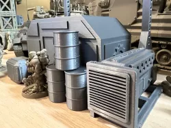 Diesel Generator - Terrain - Two models
