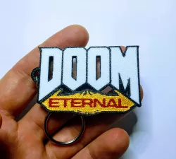 Doom eternal keychain
